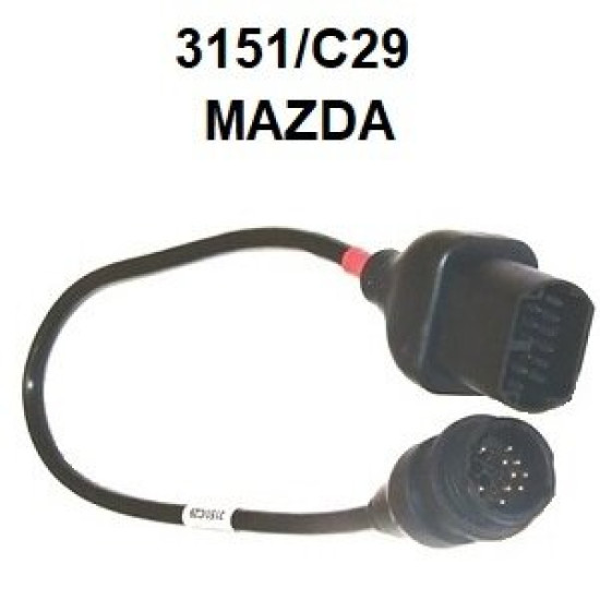 КОД:3151/C29 / Кабел за MAZDA / 3151/C29 от TEXA S.p.A. категория Аксесоари за бордова диагностика от DalkoMotors.com