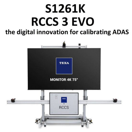 Инструменти RCCS 3 EVO - система за калибриране ADAS ; TEXA S1261K (S1261K) на марката TEXA ще намерите в DalkoMotors.com КОД:S1261K / RCCS 3 EVO - система за калибриране ADAS ; TEXA S1261K / RCS 3 EVO - система за калибриране ADAS ; TE от TEXA категория Решения за калибрация на асистиращи системи (ADAS) от DalkoMotors.com