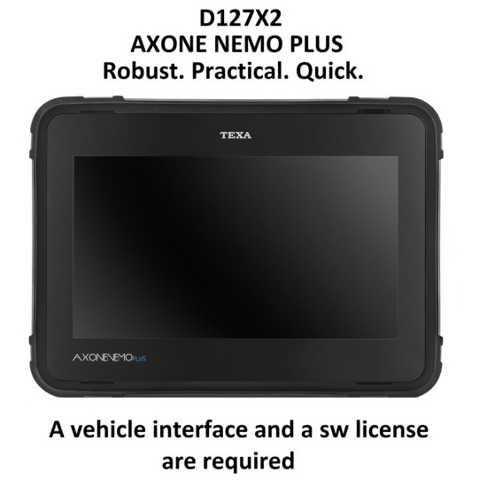 Инструменти AXONE NEMO PLUS - диагностичен таблет с 11.6 multi-touch дисплей ; TEXA D127X2 (D127X2) на марката TEXA ще намерите в DalkoMotors.com КОД:D127X2 / AXONE NEMO PLUS - диагностичен таблет с 11.6 multi-touch дисплей ; TEXA D127X2 / AXONE NEMO PLUS - диагностичен таблет с 11.6 от TEXA категория Бордова диагностика от DalkoMotors.com