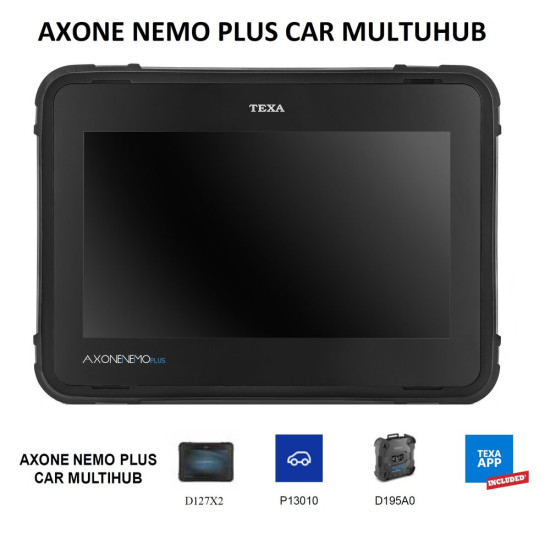 Инструменти AXONE NEMO PLUS - диагностичен таблет с 11.6 multi-touch дисплей ; TEXA D127X2 (D127X2) на марката TEXA ще намерите в DalkoMotors.com КОД:D127X2 / AXONE NEMO PLUS - диагностичен таблет с 11.6 multi-touch дисплей ; TEXA D127X2 / AXONE NEMO PLUS - диагностичен таблет с 11.6 от TEXA категория Бордова диагностика от DalkoMotors.com