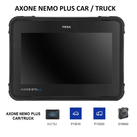 Инструменти AXONE NEMO PLUS - диагностичен таблет с 11.6 multi-touch дисплей ; TEXA D127X2 (D127X2) на марката TEXA ще намерите в DalkoMotors.com КОД:D127X2 / AXONE NEMO PLUS - диагностичен таблет с 11.6 multi-touch дисплей ; TEXA D127X2 / AXONE NEMO PLUS - диагностичен таблет с 11.6 от TEXA категория Бордова диагностика от DalkoMotors.com