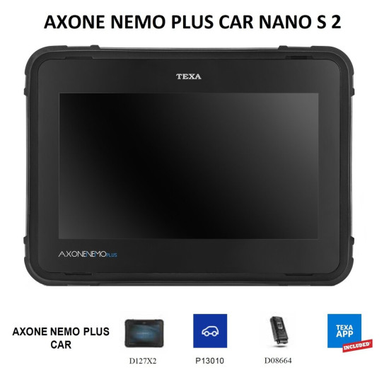 Инструменти AXONE NEMO PLUS - диагностичен таблет с 11.6 multi-touch дисплей ; TEXA D127X2 (D127X2) на марката TEXA ще намерите в DalkoMotors.com КОД:D127X2 / AXONE NEMO PLUS - диагностичен таблет с 11.6 multi-touch дисплей ; TEXA D127X2 / AXONE NEMO PLUS - диагностичен таблет с 11.6 от TEXA категория Бордова диагностика от DalkoMotors.com