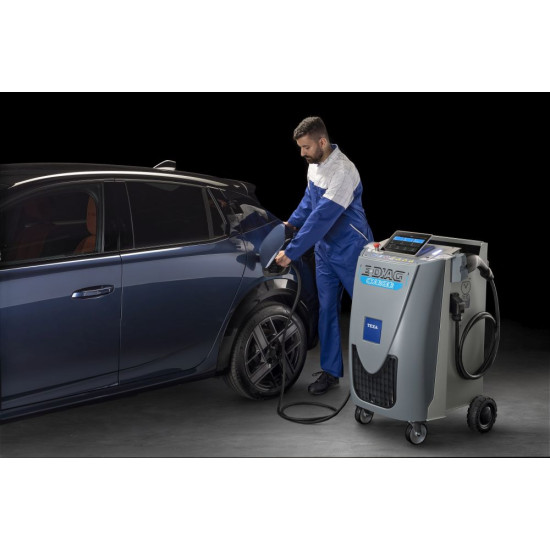 КОД:B20750 / E-DIAG CHARGER 22 kW – мобилна станция за зареждане и диагностика на електрически и хибридни автомобили / E-DIAG CHARGER 22 kW от Schumacher Europe SPRL категория Зарядни устройства от DalkoMotors.com