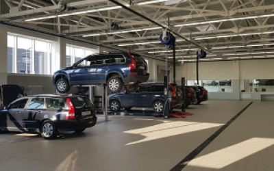 Оборудване на новия самостоятелен автосервиз “VOLVO” на „МОТО-ПФОЕ” ЕООД, София
