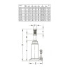 КОД:C985009 / CBJ-T10 Бутилков хидравличен крик 10т / 14503 от  категория Бутилкови хидравлични крикове от DalkoMotors.com