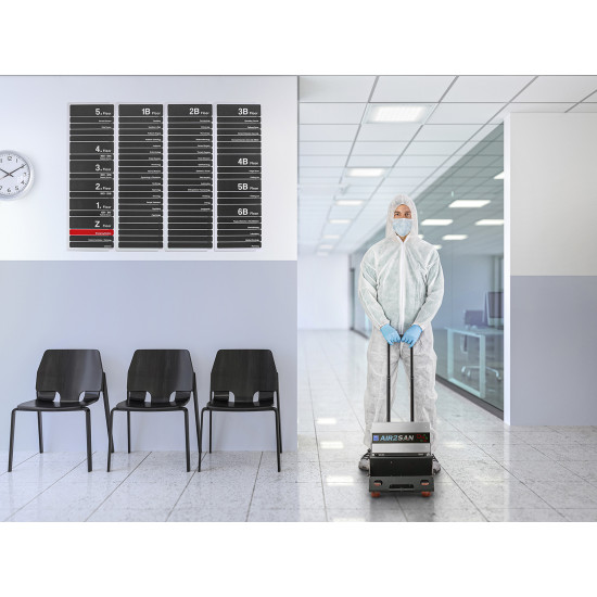 Инструменти AIR2 SAN Генератор на озон / озонатор AIR2 SAN с капацитет до 10 000 mg/h (G16050) на марката ще намерите в DalkoMotors.com КОД:G16050 / AIR2 SAN Генератор на озон / озонатор AIR2 SAN с капацитет до 10 000 mg/h / 14309 от категория Дезинфекция на автомобили и помещения от DalkoMotors.com