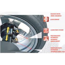 КОД:0-21340010/16 / MT 4000C UP diagnostic Touchless Баланс машина / 15825 от  категория Баланс машини от DalkoMotors.com