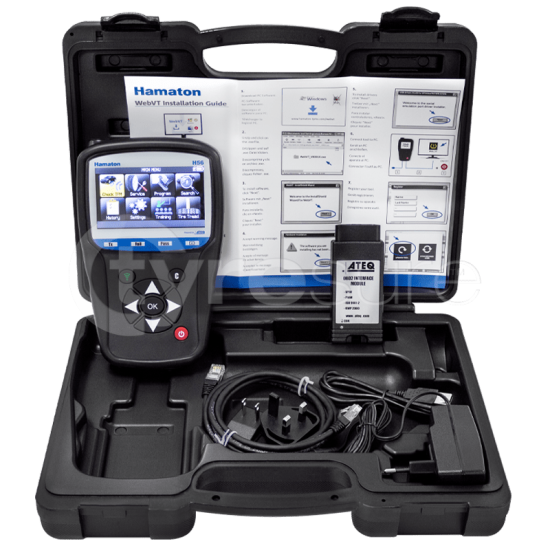 Инструменти TyreSure H56/VT56 OBD – Диагностична апаратура за „TPMS” сензори (72-20-696) на марката ще намерите в DalkoMotors.com КОД:72-20-696 / TyreSure H56/VT56 OBD – Диагностична апаратура за „TPMS” сензори / 16295 от категория Бордова диагностика от DalkoMotors.com