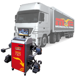 Инструменти Mondolfo Ferro TRIGON 725 PRO Truck Стенд за диагностика и реглаж на геометрията на товарни автомобили, ремаркета и автобуси (0-33305101/16) на марката  ще намерите в DalkoMotors.com КОД:0-33305101/16 / Mondolfo Ferro TRIGON 725 PRO Truck Стенд за диагностика и реглаж на геометрията на товарни автомобили, ремаркета и автобуси / 16329 от  категория Товарни автомобили от DalkoMotors.com