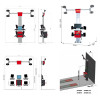 КОД:0-34300301/16 / TRIGON 4 Vision Platinum 3D Стенд за регулиране на ходовата част на леки и лекотоварни автомобили / 15568 от  категория 3D технология от DalkoMotors.com