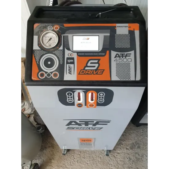 Инструменти ATF S-Drive 4500 - Машина за обслужване на автоматични скоростни кутии (02.023.90) на марката Spin S.r.l ще намерите в DalkoMotors.com КОД:02.023.90 / ATF S-Drive 4500 - Машина за обслужване на автоматични скоростни кутии / 18362 от Spin S.r.l категория Машини за обслужване на автоматични скоростни кутии от DalkoMotors.com