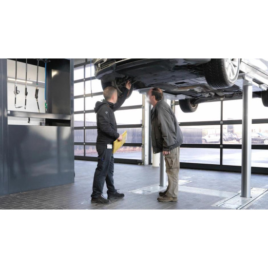 КОД:Masterlift 2.35 Pv / Masterift 2.35 Pv Вграден електрохидравличен двуцилиндров платформен подемник с товароподемност 3500 кг / 18692 от  категория Вградени хидравлични подемници от DalkoMotors.com