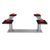 КОД:Masterlift 2.35 Pv / Masterift 2.35 Pv Вграден електрохидравличен двуцилиндров платформен подемник с товароподемност 3500 кг / 18692 от  категория Вградени хидравлични подемници от DalkoMotors.com