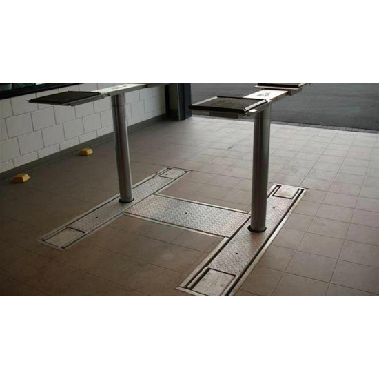 КОД:Masterlift 2.35 Pv / Masterift 2.35 Pv Вграден електрохидравличен двуцилиндров платформен подемник с товароподемност 3500 кг / 18692 от  категория Вградени хидравлични подемници от DalkoMotors.com