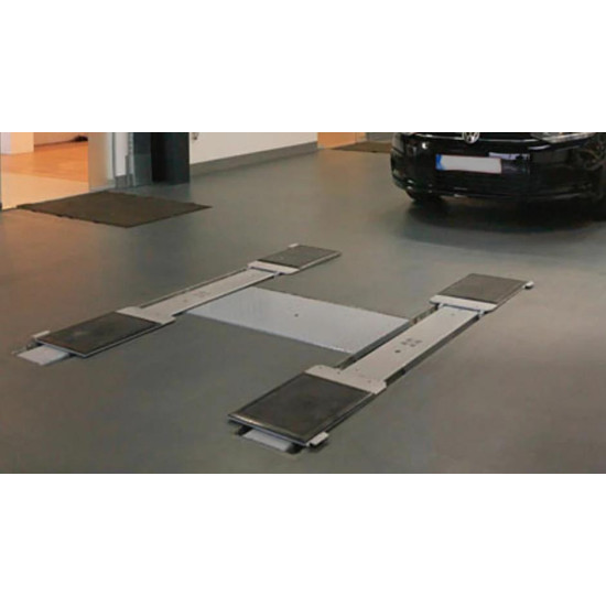 КОД:Masterlift 2.35 Pv / Masterift 2.35 Pv Вграден електрохидравличен двуцилиндров платформен подемник с товароподемност 3500 кг / 18692 от  категория Вградени хидравлични подемници от DalkoMotors.com