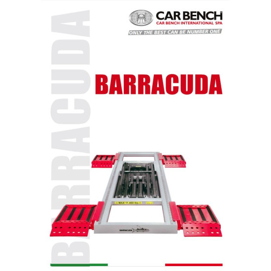 Инструменти Car Bench Barracuda- маса за бързи структурни ремонти () на марката Car Bench International S.p.A. ще намерите в DalkoMotors.com КОД: / Car Bench Barracuda- маса за бързи структурни ремонти / 20077 от Car Bench International S.p.A. категория Тенекеджийско оборудване от DalkoMotors.com