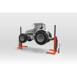 Finkbeiner EHB907V11DC / EHB908V11DC + TRT412XXX - Мобилна колона електро-хидравлична 7.5 / 8.5 тона за трактори