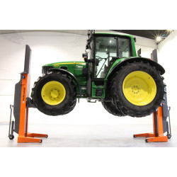 Finkbeiner EHB907V11DC / EHB908V11DC + TRT412XXX - Мобилна колона електро-хидравлична 7.5 / 8.5 тона за трактори