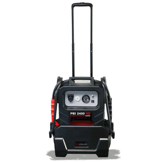 Инструменти PBI 2400 HD - Карго бустер 12/24V-2400/1200CA (232008C) на марката Schumacher Europe SPRL ще намерите в DalkoMotors.com КОД:232008C / PBI 2400 HD - Карго бустер 12/24V-2400/1200CA / 20717 от Schumacher Europe SPRL категория Стартерни устройства (бустери) от DalkoMotors.com